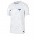 Frankrig Raphael Varane #4 Udebanetrøje VM 2022 Kort ærmer